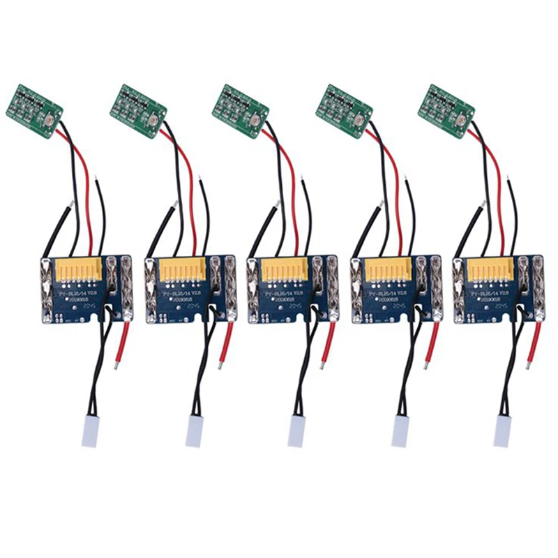 5Pcs Li-Ion Battery PCB Charging Protection Circuit Board for Makita 18V 1.5Ah 3Ah 6Ah 9Ah BL1415 BL1430 BL1460 BL1490
5Pcs Li-Ion Battery PCB Charging Protection Circuit Board for Makita 18V 1.5Ah 3Ah 6Ah 9Ah BL1415 BL1430 BL1460 BL1490