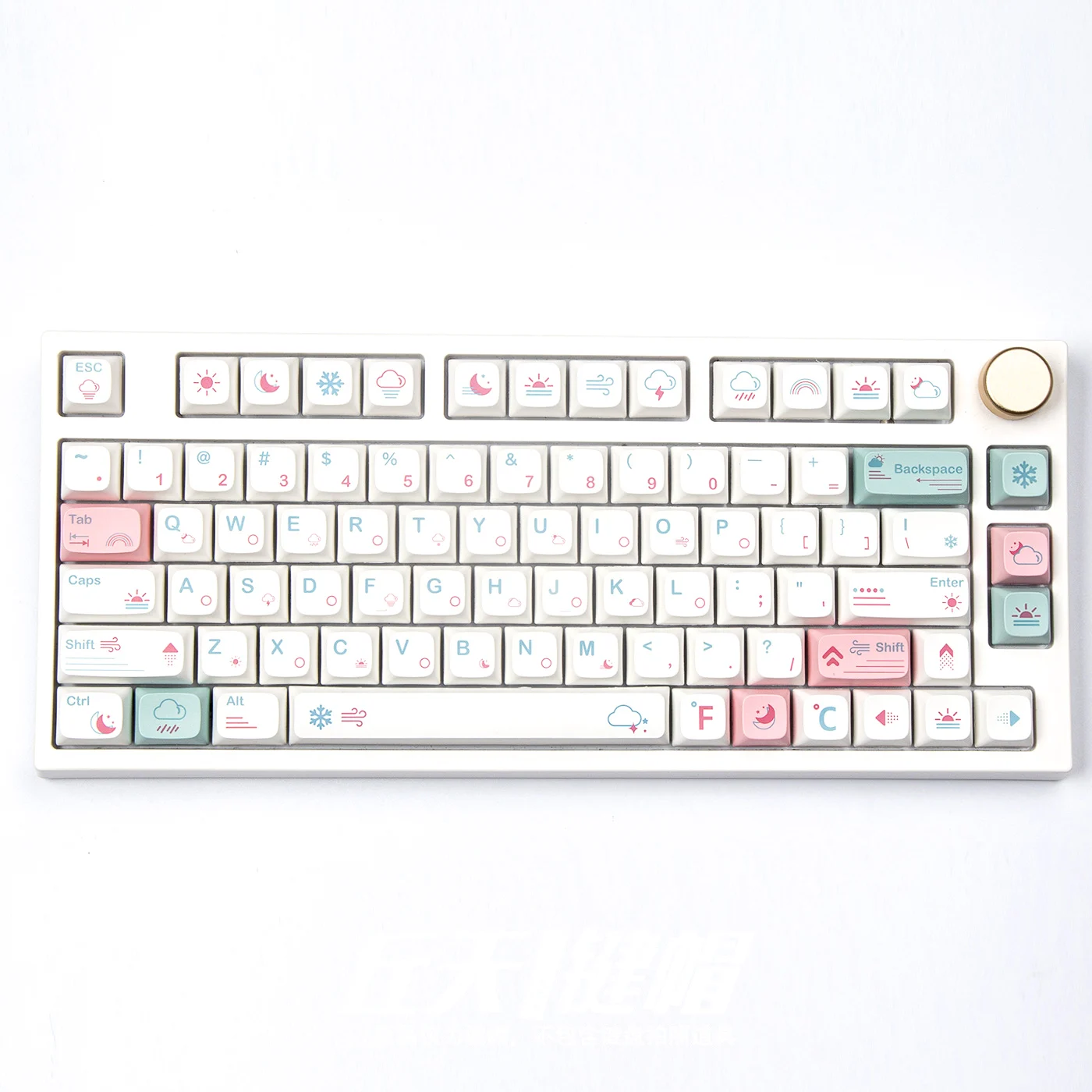 Mechanical Keyboard Keycaps Weather Themed Keycaps XDA Highly Cute Sublimation 75V3 61/64/84/87/98/104
Mechanical Keyboard Keycaps Weather Themed Keycaps XDA Highly Cute Sublimation 75V3 61/64/84/87/98/104