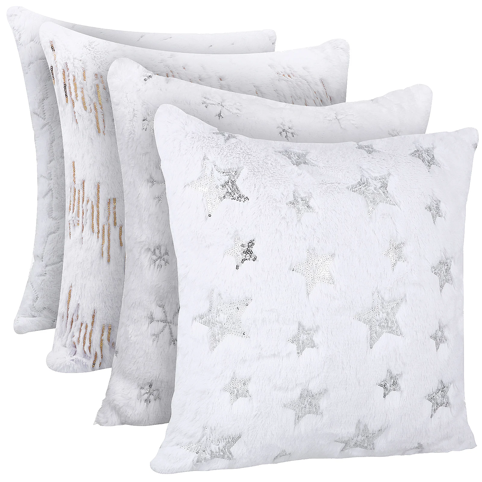4 Pcs Christmas Decoration Throw Pillow Cover Home Decorative Pillowcase Covers Plush Square For Chirtmas
4 Pcs Christmas Decoration Throw Pillow Cover Home Decorative Pillowcase Covers Plush Square For Chirtmas