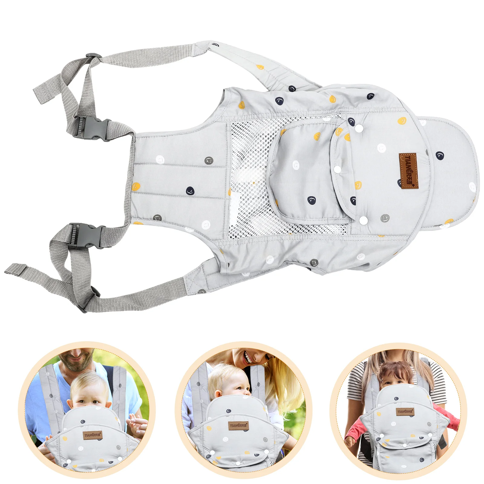 Baby Carrier Front And Back Sling All-position All-seasons Waist Stool Comfortable Newborn
Baby Carrier Front And Back Sling All-position All-seasons Waist Stool Comfortable Newborn