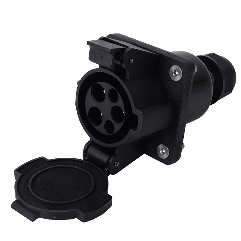 5 Pins For J1772 Electric Vehicle Charging Inlet Socket Vehicle Type 1 Connector 32 AMP Maximum For Level 1 Or Level 2 AC Chargi
5 Pins For J1772 Electric Vehicle Charging Inlet Socket Vehicle Type 1 Connector 32 AMP Maximum For Level 1 Or Level 2 AC Chargi