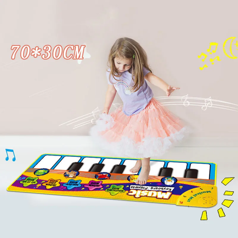 2022 Newest Arrival Baby Music Pad Children Crawling Piano Carpet Montessori Education Music Toys Keyboard Musical Dancing Mat
2022 Newest Arrival Baby Music Pad Children Crawling Piano Carpet Montessori Education Music Toys Keyboard Musical Dancing Mat