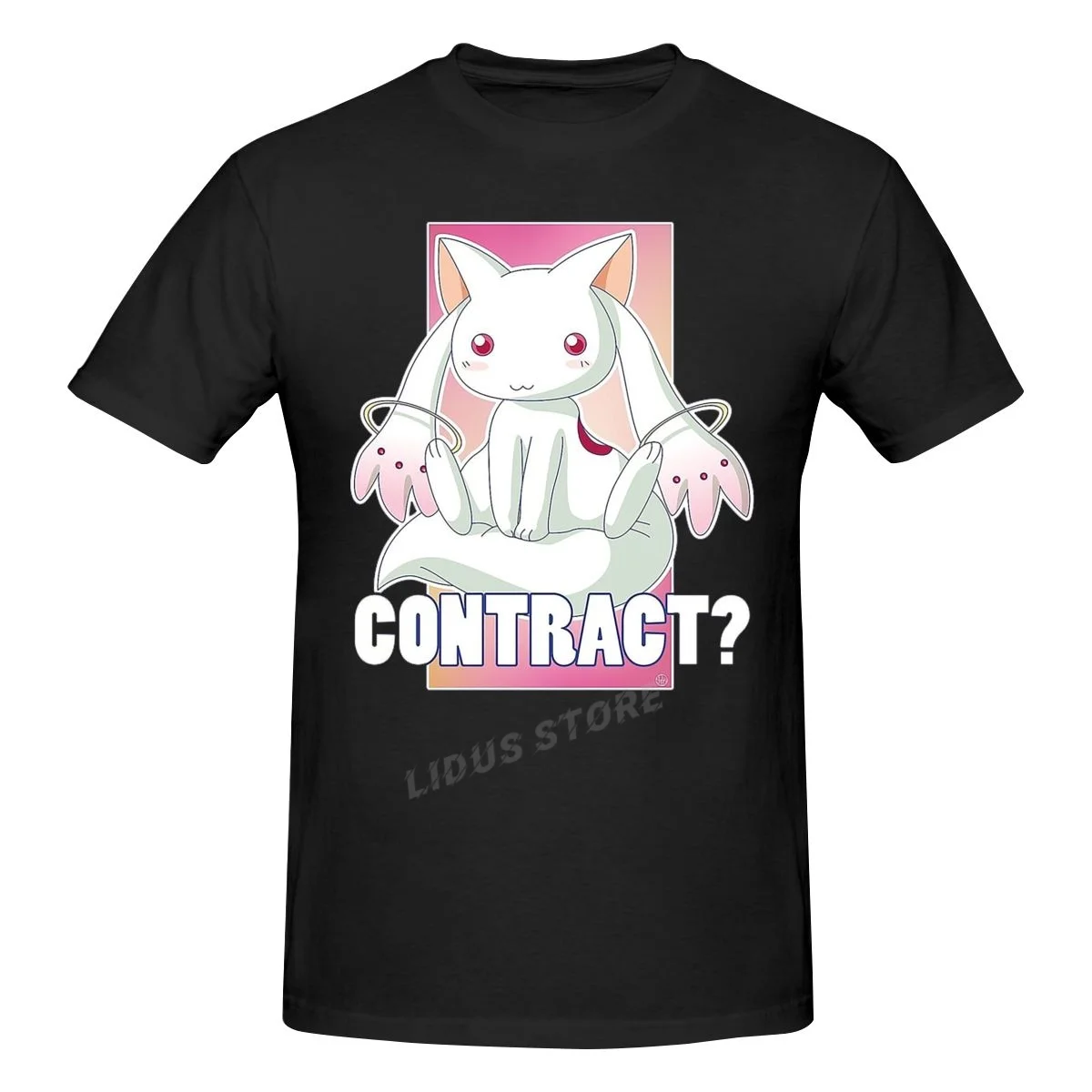 Kyubey Contract Puella Magi Madoka Magica T shirt Harajuku Clothing Short Sleeve Cotton Streetwear Graphic Tshirt Tees
Kyubey Contract Puella Magi Madoka Magica T shirt Harajuku Clothing Short Sleeve Cotton Streetwear Graphic Tshirt Tees