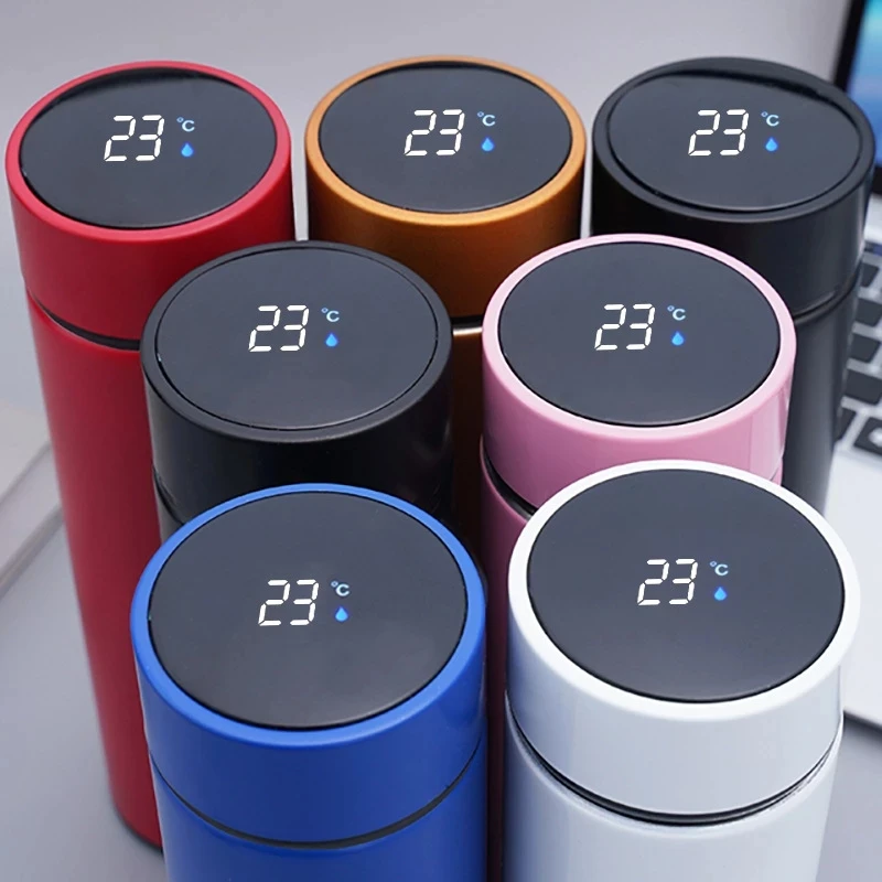 2022 New500ML Stainless Steel Smart Thermos Temperature Display Vacuum Flasks Coffee Mug Tea Milk Mug Thermo Bottle Water Bottle
2022 New500ML Stainless Steel Smart Thermos Temperature Display Vacuum Flasks Coffee Mug Tea Milk Mug Thermo Bottle Water Bottle