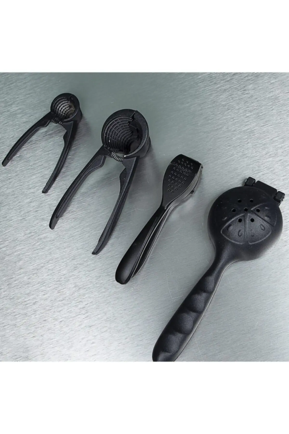 Лимон, сжималка для чеснока, дробилка для орехов, набор из 4 штук 
Лимон, сжималка для чеснока, дробилка для орехов, набор из 4 штук