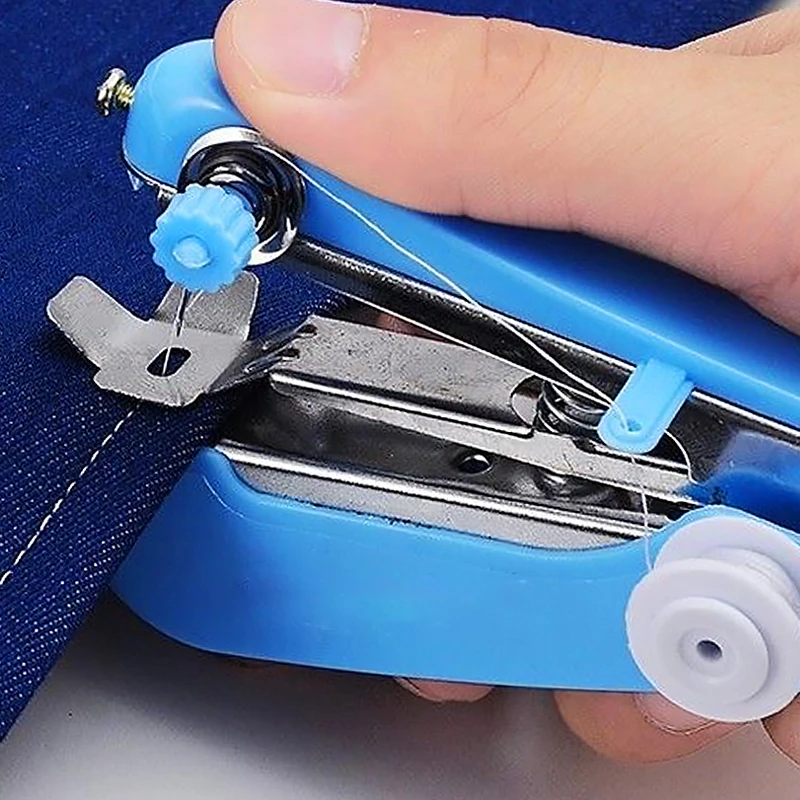 Mini Handheld Sewing Machine Manual Handy Needlework Cordless Stitch Sew Clothes Portable Household DIY Sewing Tools Accessories
Mini Handheld Sewing Machine Manual Handy Needlework Cordless Stitch Sew Clothes Portable Household DIY Sewing Tools Accessories