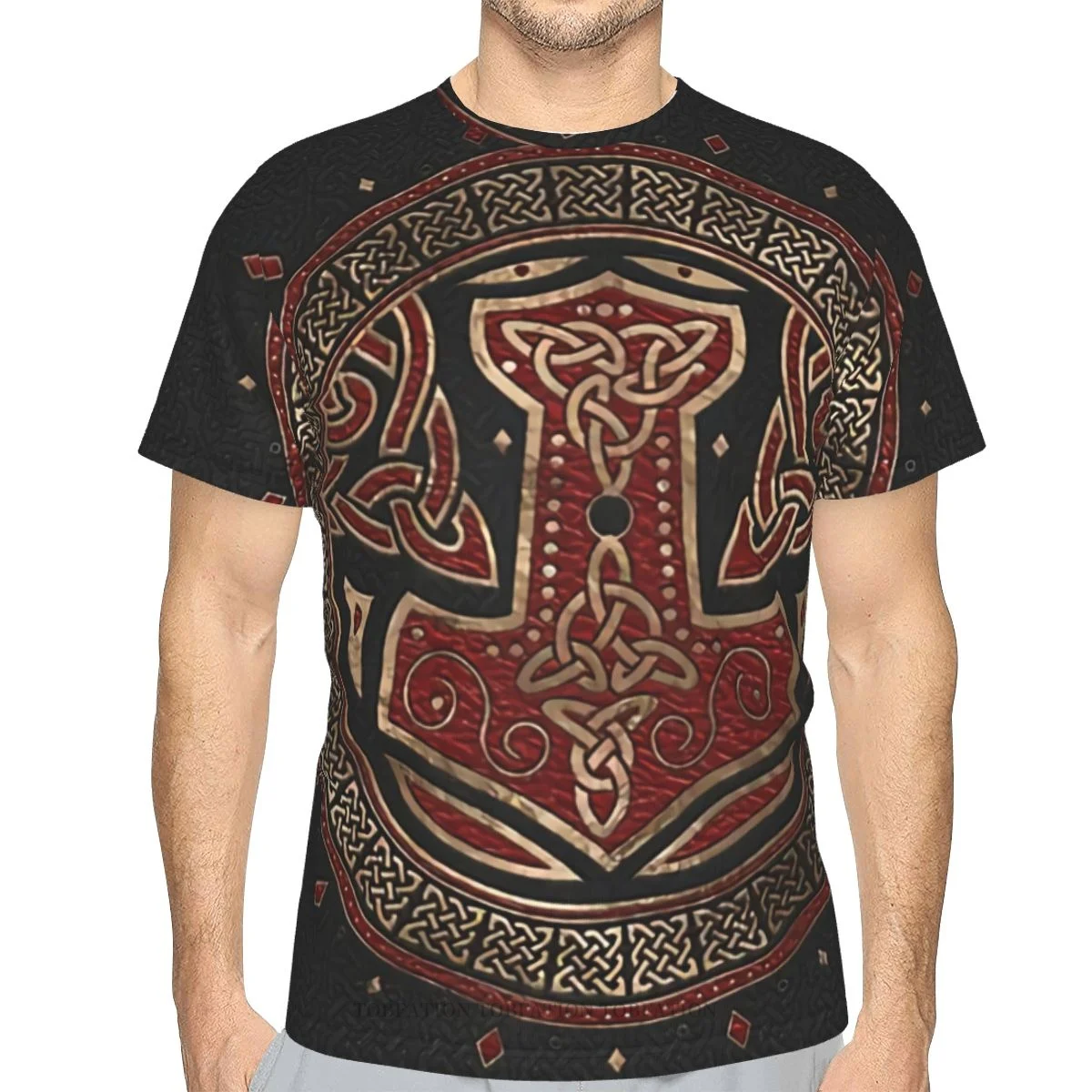 The Hammer Of Thor 3D Printed T Shirt For Man Vikings Unisex Polyester Loose Fitness Tops Hip Hop Beach Male Tees
The Hammer Of Thor 3D Printed T Shirt For Man Vikings Unisex Polyester Loose Fitness Tops Hip Hop Beach Male Tees