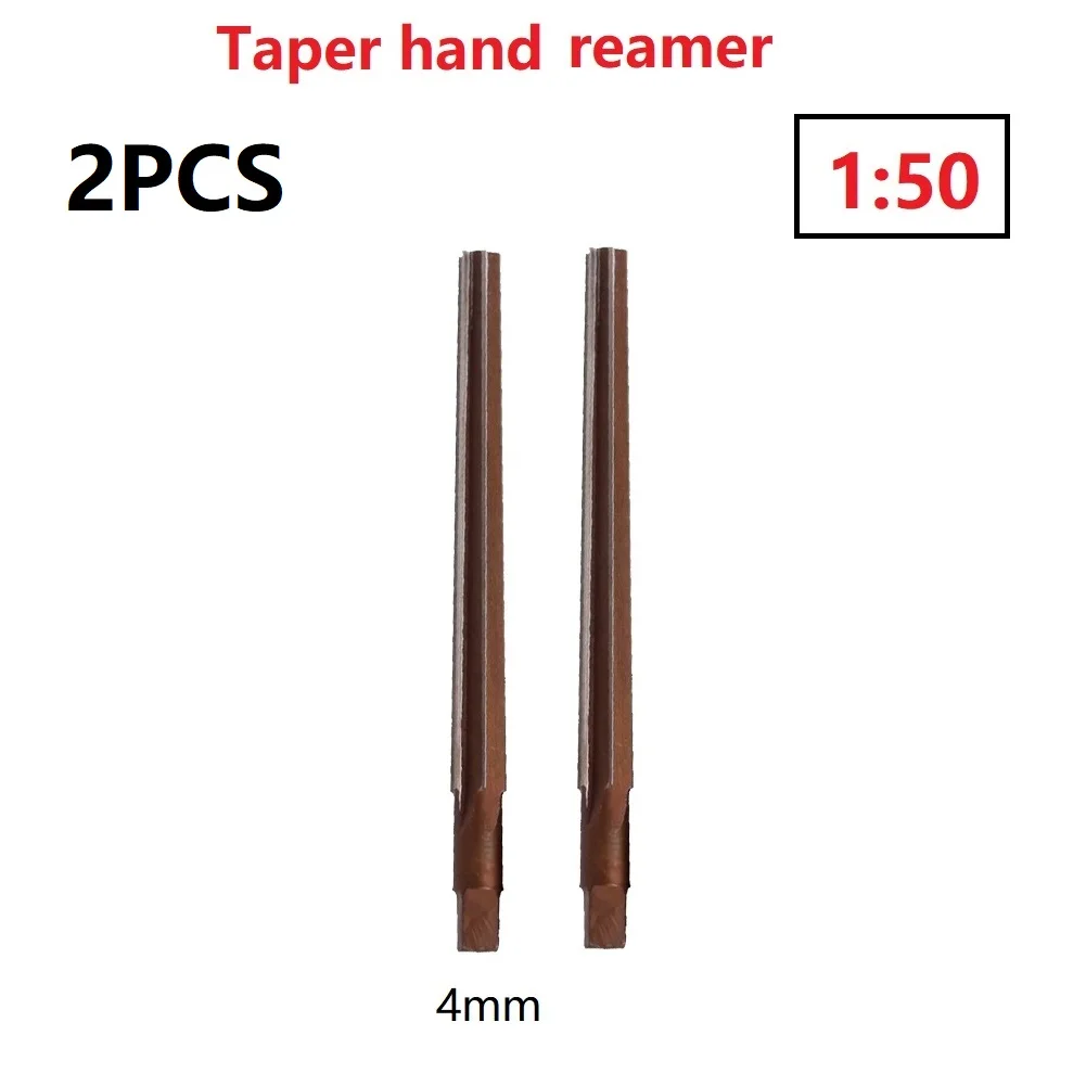 2PCS 1:50 Conical Degree Sharp Manual Pin Taper Shank Hand Reamer 3/4/5/6/8/10mm Blade Taper Shank Machine Reamer CNC Tools
2PCS 1:50 Conical Degree Sharp Manual Pin Taper Shank Hand Reamer 3/4/5/6/8/10mm Blade Taper Shank Machine Reamer CNC Tools