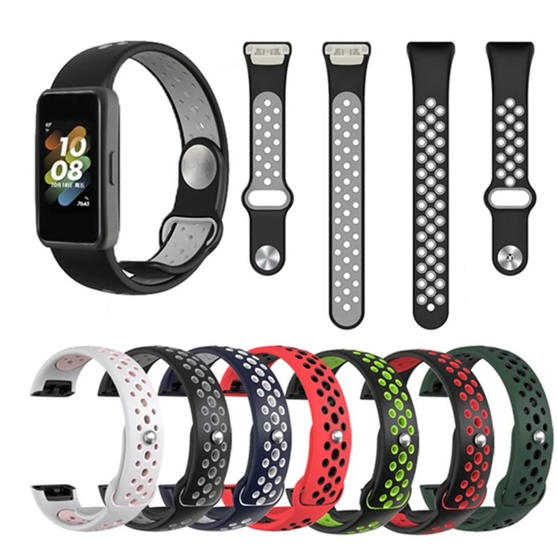 Ремешок силиконовый для Huawei Band 7, сменный Браслет для смарт-часов honor band 6 huawei band7
Ремешок силиконовый для Huawei Band 7, сменный Браслет для смарт-часов honor band 6 huawei band7