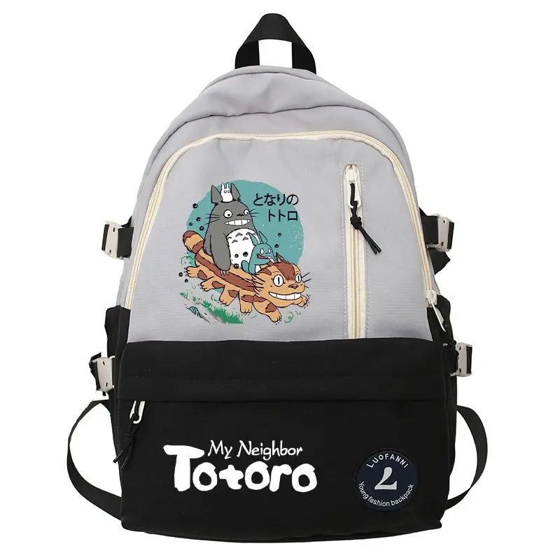 Ghibli Totoro Boys Girls School Books Bags for Teenage Girls Kawaii College Student Book Bag Rucksack Women Laptop Backpack
Ghibli Totoro Boys Girls School Books Bags for Teenage Girls Kawaii College Student Book Bag Rucksack Women Laptop Backpack