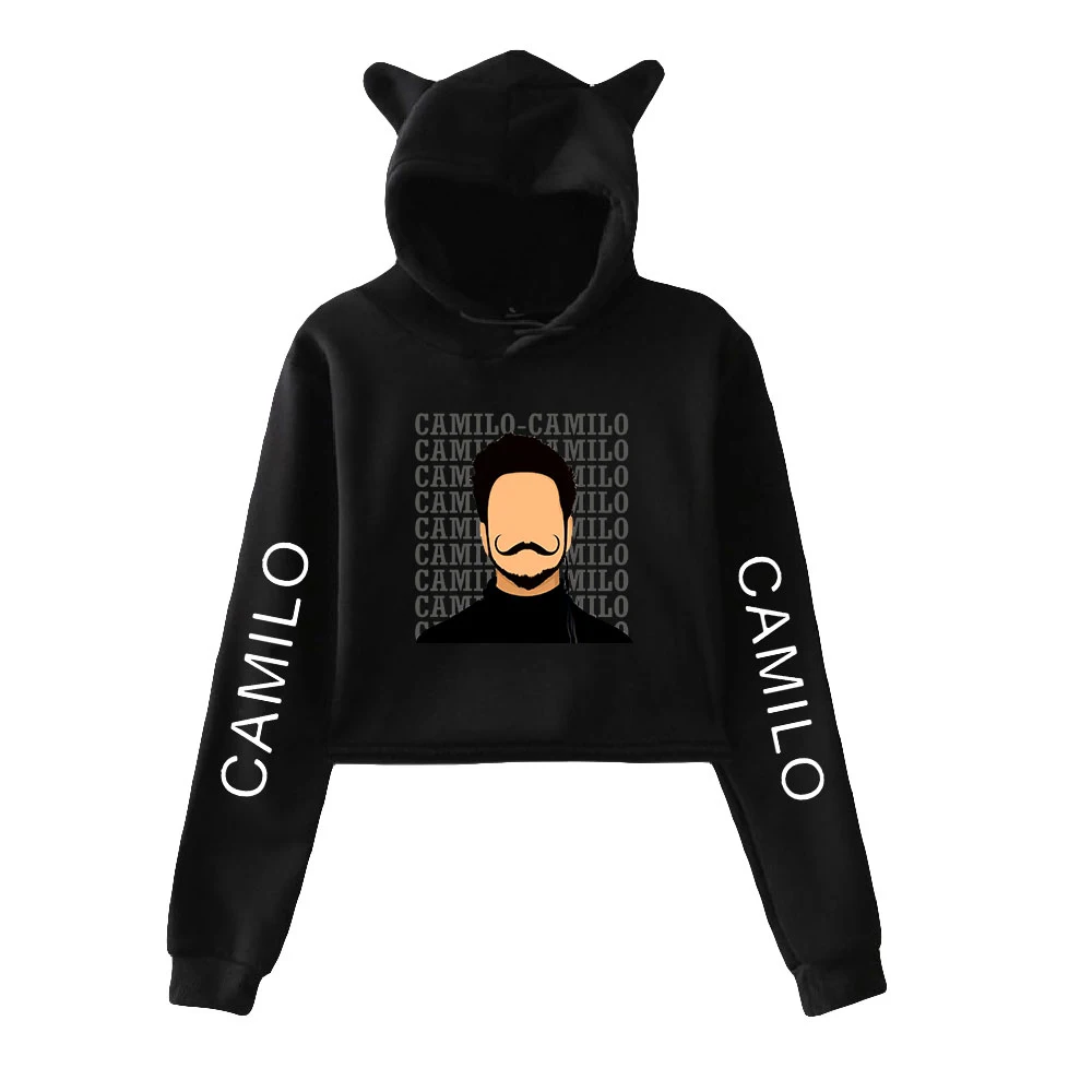 2023 New Camilo Echeverry Print Cat Cropped Hoodies Girl Long Sleeve Hooded Pullover Crop Tops Sweet Sexy Loose Tide CasualStyle 
2023 New Camilo Echeverry Print Cat Cropped Hoodies Girl Long Sleeve Hooded Pullover Crop Tops Sweet Sexy Loose Tide CasualStyle