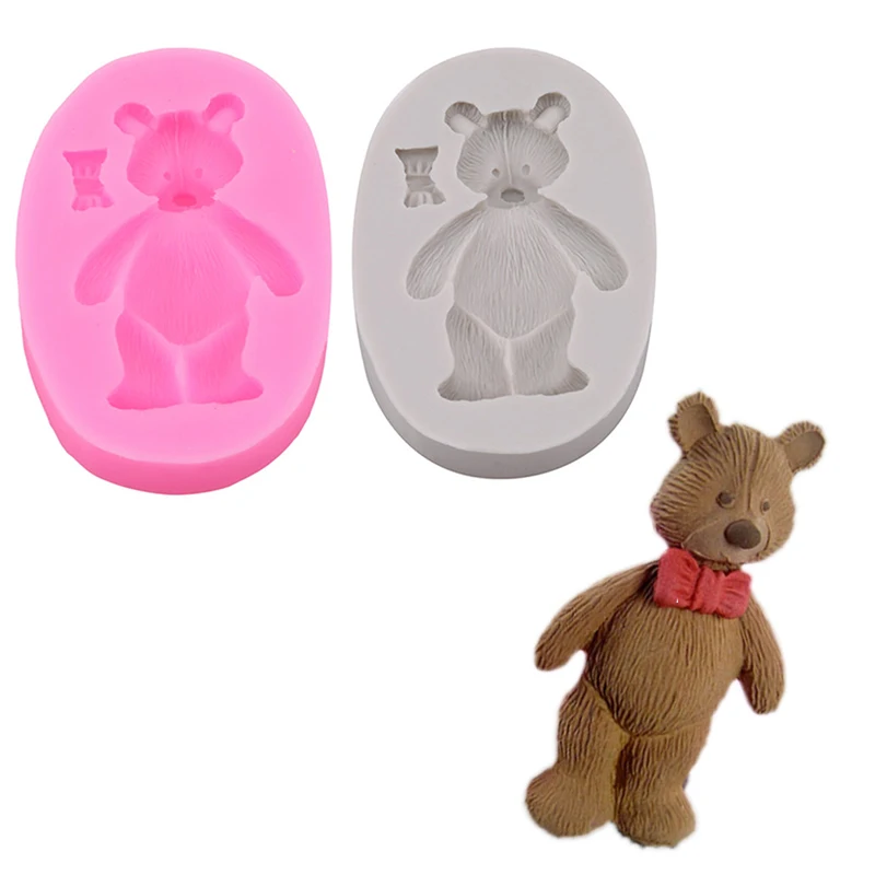 Tie Bear Мультяшные животные, помадки, формы для торта для кухни, выпечки, сахарный декоративный инструмент, форма для шоколада
Tie Bear Мультяшные животные, помадки, формы для торта для кухни, выпечки, сахарный декоративный инструмент, форма для шоколада