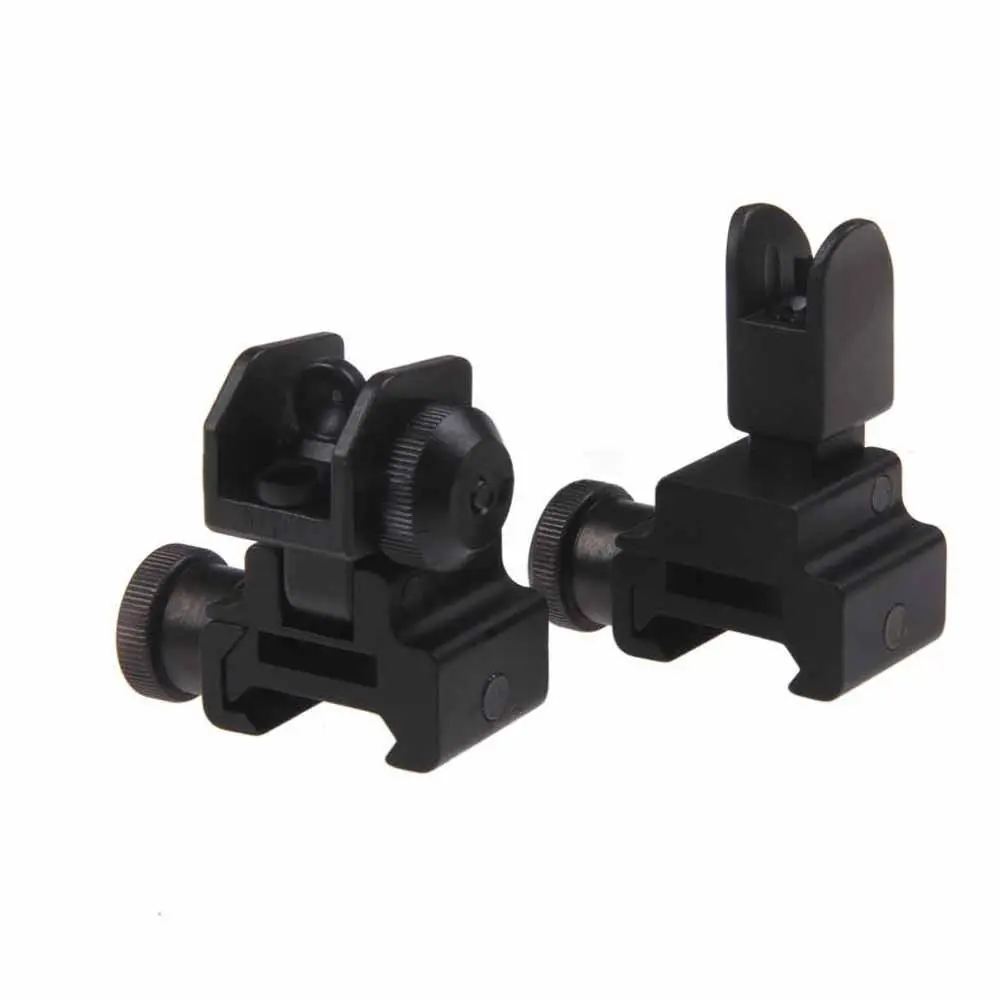 Tactical Front Rear Sight Set Folding Design Dual Apertures Polymer Sights Fit Picatinny Rails for M4 M16 AR15 Rifle
Tactical Front Rear Sight Set Folding Design Dual Apertures Polymer Sights Fit Picatinny Rails for M4 M16 AR15 Rifle