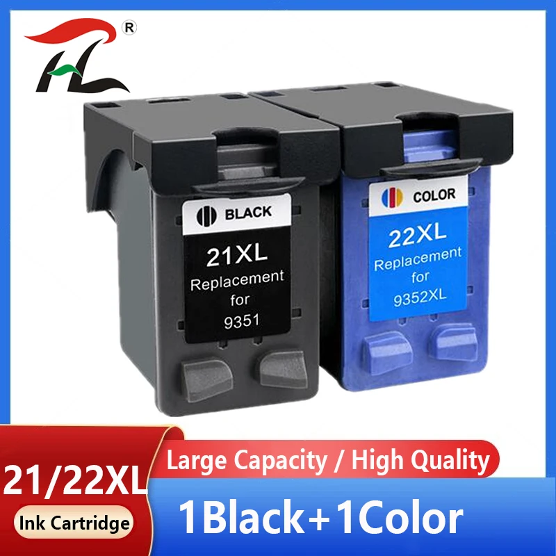 21 22 XL Compatible Ink Cartridge Replacement for HP 21 22 21XL 22XL HP21 Deskjet F2180 F2280 F4180 F2200 F380 380 Printer
21 22 XL Compatible Ink Cartridge Replacement for HP 21 22 21XL 22XL HP21 Deskjet F2180 F2280 F4180 F2200 F380 380 Printer