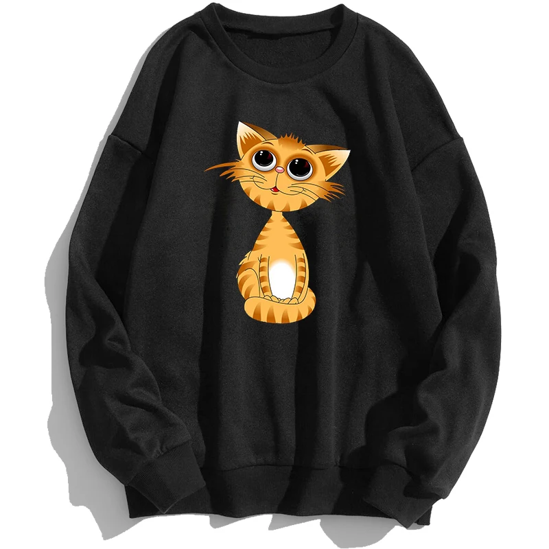Curious Cat Cute Sweatshirts For Men Sweatshirt Pullover Hoodie Trapstar Crewneck Autumn Pullovers Jumper Hoodies Korean Style
Curious Cat Cute Sweatshirts For Men Sweatshirt Pullover Hoodie Trapstar Crewneck Autumn Pullovers Jumper Hoodies Korean Style