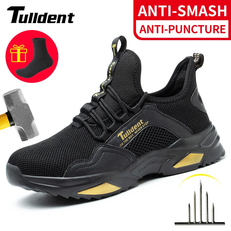 Safety Shoes Men Anti-Smashing Steel Toe Cap Puncture Proof Construction Lightweight Breathable Sneaker Work Boots Women Quality
Safety Shoes Men Anti-Smashing Steel Toe Cap Puncture Proof Construction Lightweight Breathable Sneaker Work Boots Women Quality