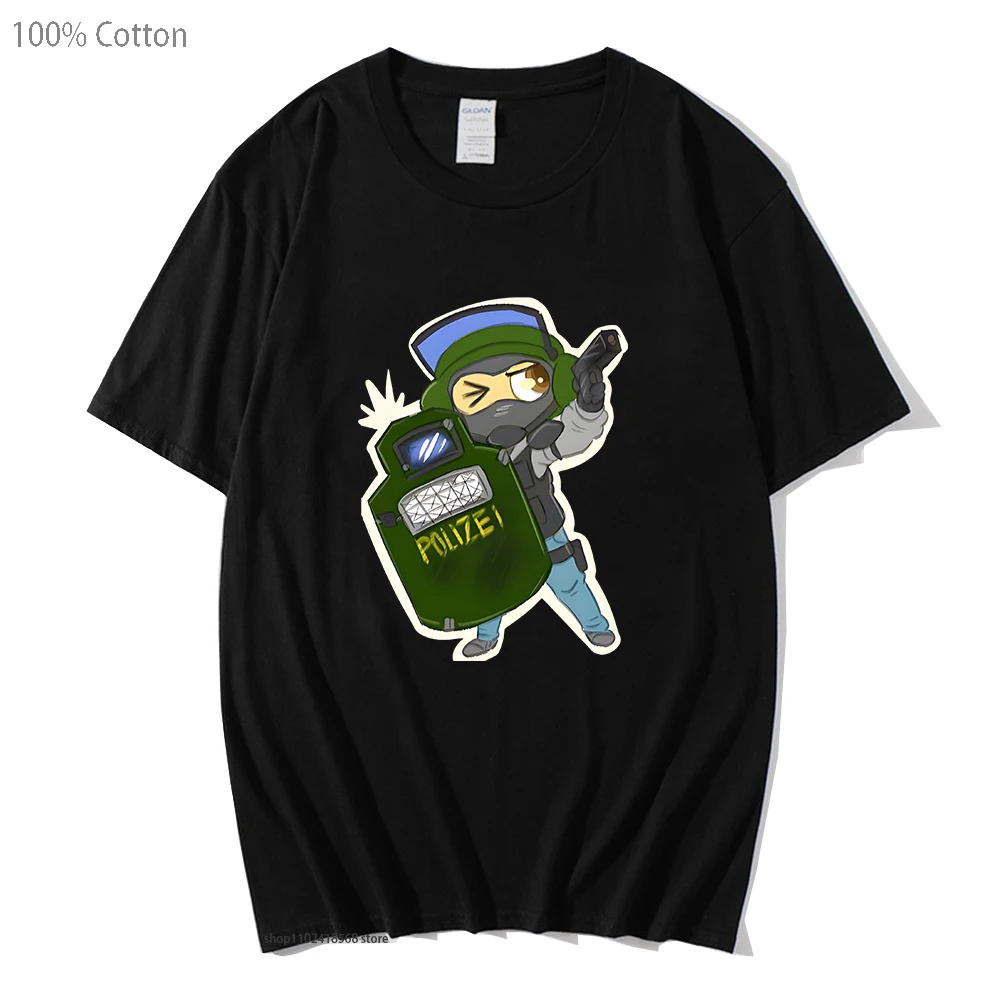 Six Siege T-Shirt Blitz Graphic Shirt Men 100% Cotton Summer Clothes Y2k Tops Hot Game Tees Streetwear Women Casual Unisex Short
Six Siege T-Shirt Blitz Graphic Shirt Men 100% Cotton Summer Clothes Y2k Tops Hot Game Tees Streetwear Women Casual Unisex Short