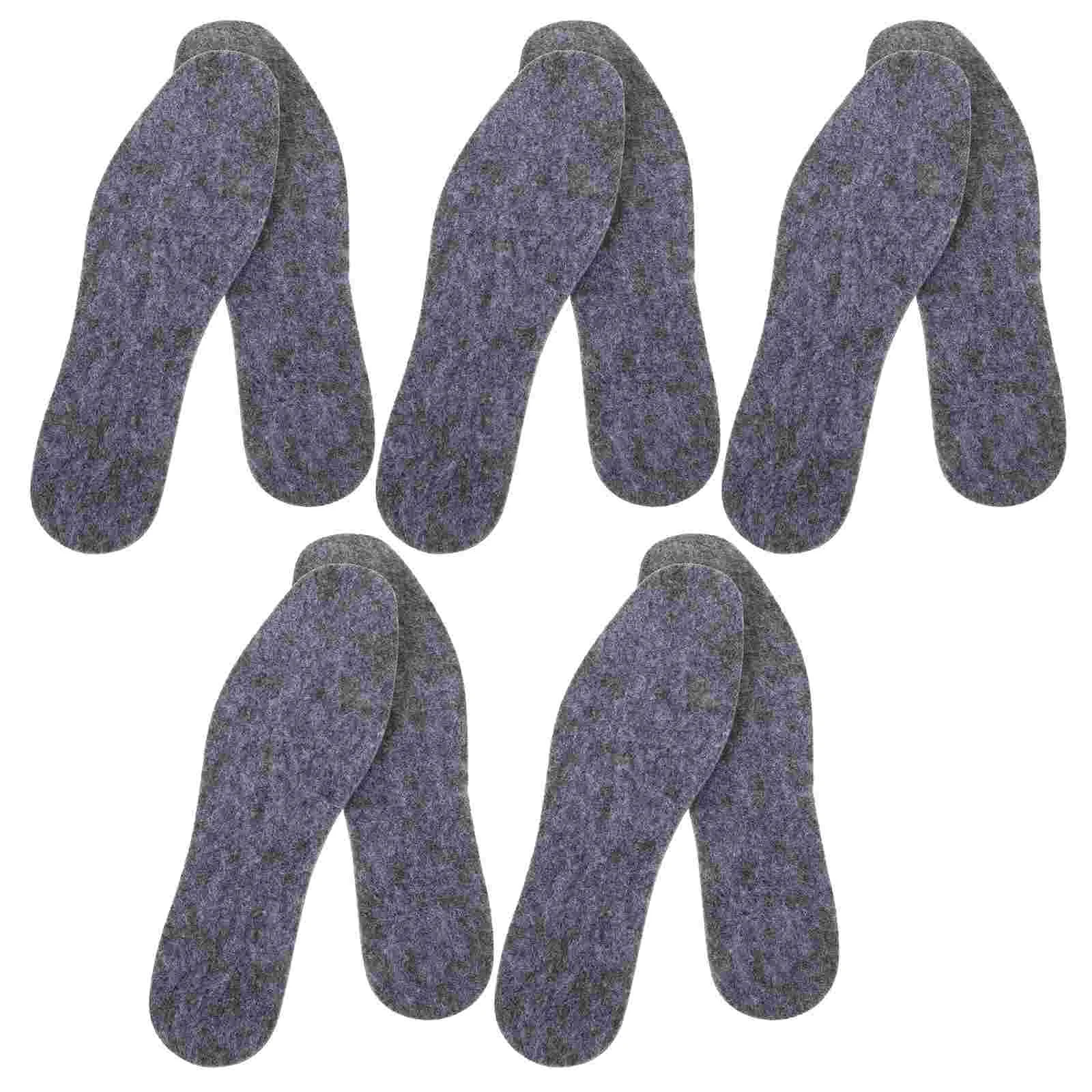 5 Pairs Sports Men and Women Woman's Boots Fuzzy Shoe Inserts Felt Winter Sole Insoles
5 Pairs Sports Men and Women Woman's Boots Fuzzy Shoe Inserts Felt Winter Sole Insoles