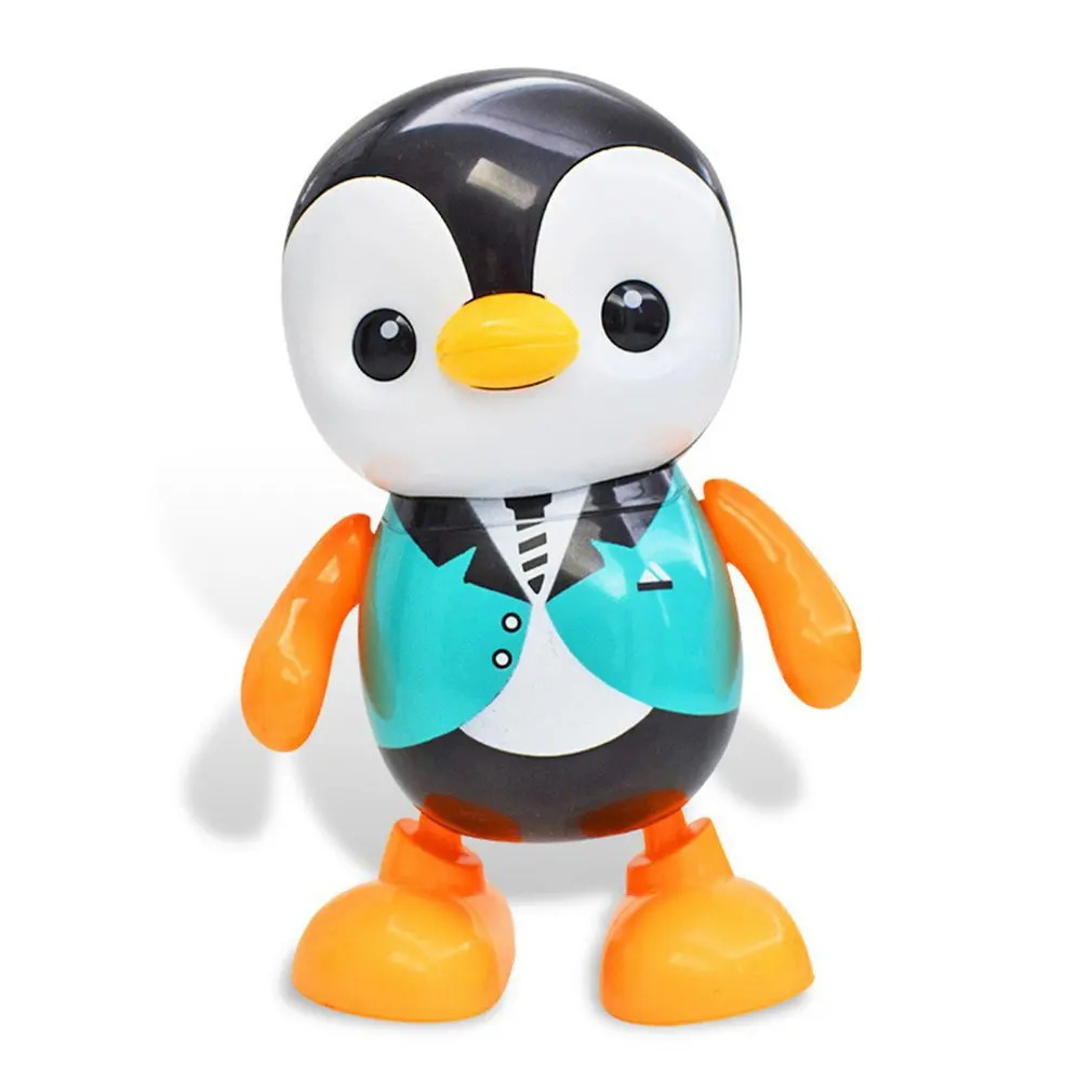 New Colorful Dance Penguin Shape Electric Home Kids Gifts LED Light Musical Plastic Portable Cute Singing Toys
New Colorful Dance Penguin Shape Electric Home Kids Gifts LED Light Musical Plastic Portable Cute Singing Toys