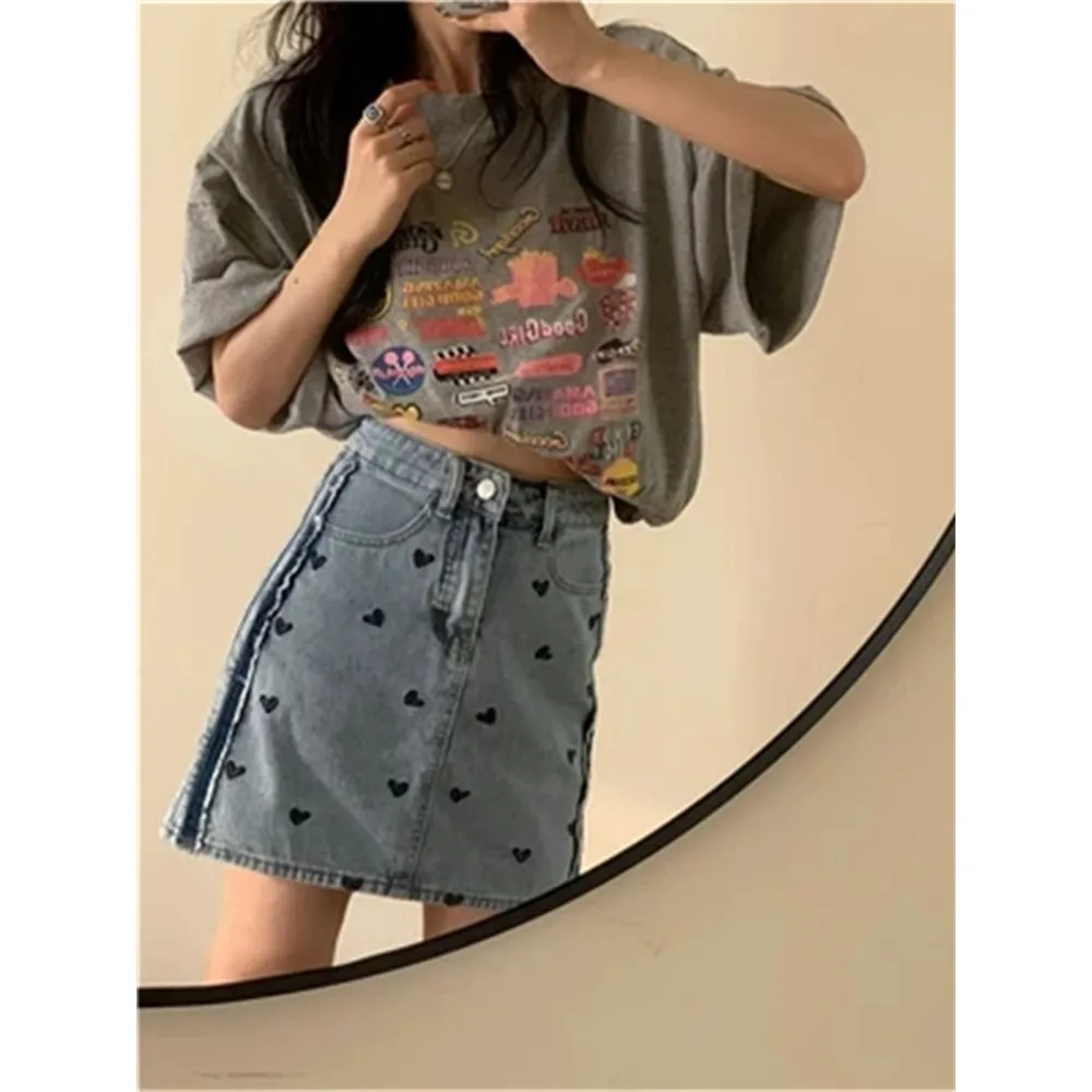 Skirts For Women Fashion Denim Skirt Women High Waist Midi Skirt Office Lady Front Spilt Retro Denim Casual Blue Jean Summer New
Skirts For Women Fashion Denim Skirt Women High Waist Midi Skirt Office Lady Front Spilt Retro Denim Casual Blue Jean Summer New