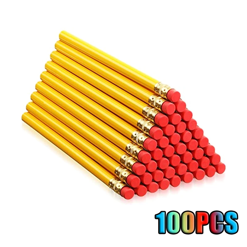 100 Pcs Wooden Pencil DIY Round Pencil With Black Core For Construction Workers Woodworkers Framers Beginners
100 Pcs Wooden Pencil DIY Round Pencil With Black Core For Construction Workers Woodworkers Framers Beginners