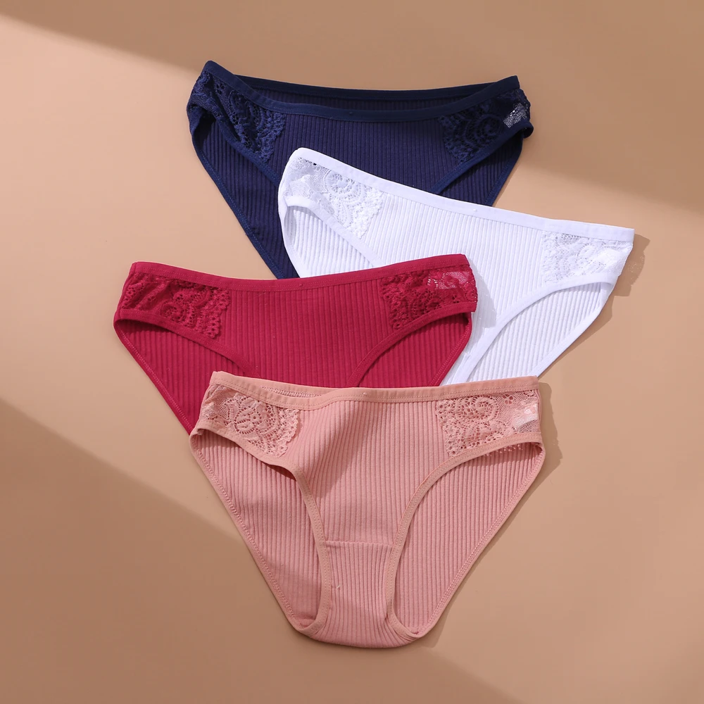 KISS WIFE Cotton Underwear Women's Panties Comfort Underpants Striped Panties For Woman Sexy Low-Rise Pantys Intimates
KISS WIFE Cotton Underwear Women's Panties Comfort Underpants Striped Panties For Woman Sexy Low-Rise Pantys Intimates