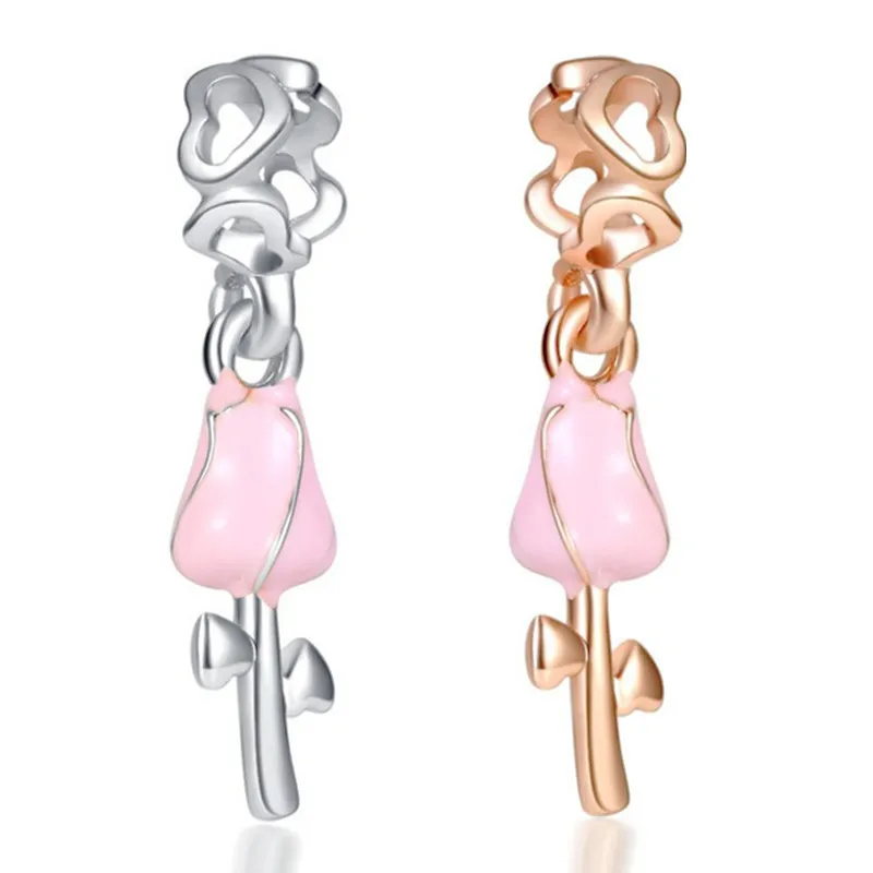1Pcs New Pretty Roses Pendant DIY Beads Suitable for Original Pandora Charm Bracelet Ladies Jewelry Making Gifts
1Pcs New Pretty Roses Pendant DIY Beads Suitable for Original Pandora Charm Bracelet Ladies Jewelry Making Gifts
