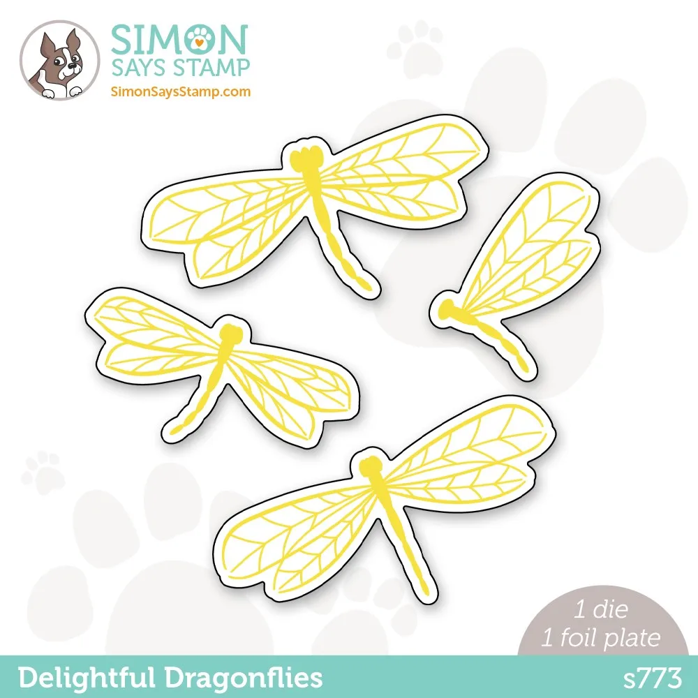 June 2022 New Delightful Dragonflies Cutting Dies and Hot Foil for Scrapbooking Paper Making Embossing Frame Card Craft
June 2022 New Delightful Dragonflies Cutting Dies and Hot Foil for Scrapbooking Paper Making Embossing Frame Card Craft