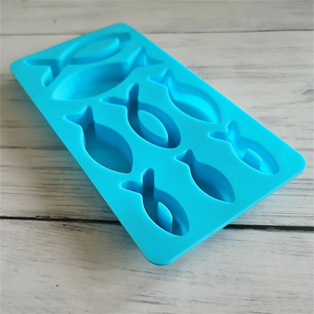 8 Holes Fish Cake Silicone Mold DIY Ice Cube Tray Desserts Chocolate Pudding Cookie Pastry Baking Tool Non-stick Fondant Mould
8 Holes Fish Cake Silicone Mold DIY Ice Cube Tray Desserts Chocolate Pudding Cookie Pastry Baking Tool Non-stick Fondant Mould