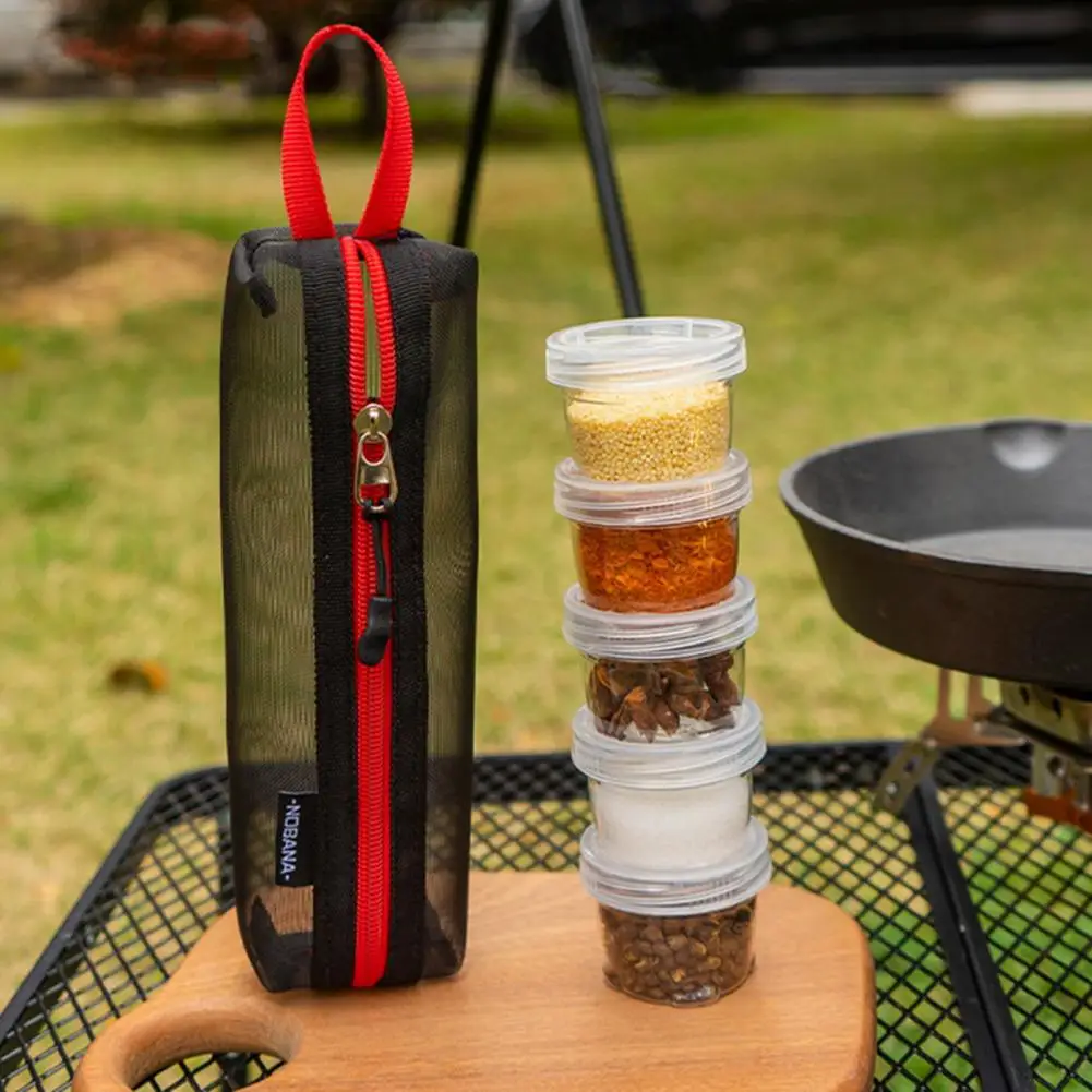 1 Set Seasoning Box Stackable Good Sealing Easy to Carry Camping Clear Salt Pepper Box Condiment Container Camping Supplies
1 Set Seasoning Box Stackable Good Sealing Easy to Carry Camping Clear Salt Pepper Box Condiment Container Camping Supplies