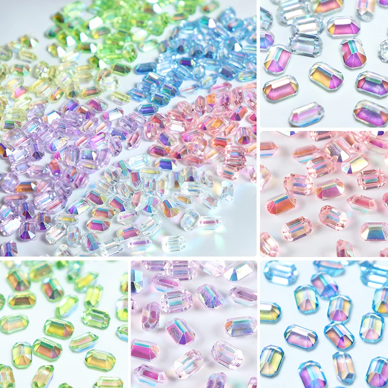 50pcs Aurora Sugar Cube Nail Charms Decoracion Rhinestones Ice Octagonal Crystal Diamonds DIY Resin Nails Supplies Accessories
50pcs Aurora Sugar Cube Nail Charms Decoracion Rhinestones Ice Octagonal Crystal Diamonds DIY Resin Nails Supplies Accessories