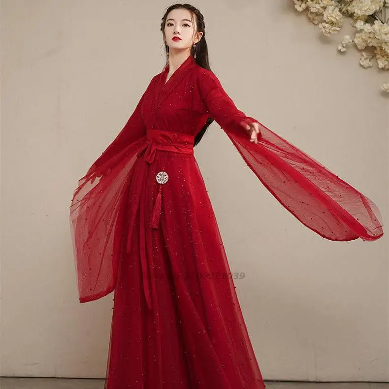 2023 chinese festival year ancient fairy hanfu dress tang embroidery tang han dynasty chinese traditional cosplay chiffon dress
2023 chinese festival year ancient fairy hanfu dress tang embroidery tang han dynasty chinese traditional cosplay chiffon dress