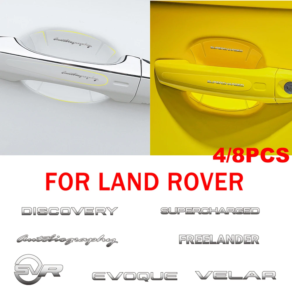 4/8PCS Car Door Handle Transparent Sticker Anti Scratch Protection Films For Land Rover Autogiography SVR Supercharged Discovery
4/8PCS Car Door Handle Transparent Sticker Anti Scratch Protection Films For Land Rover Autogiography SVR Supercharged Discovery