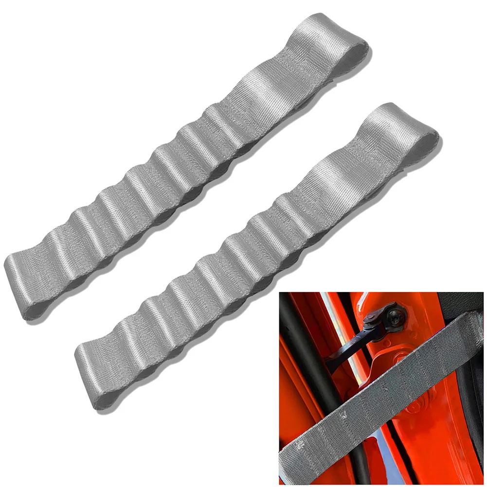 2pcs Door Check Straps Brand New Grey High Quality Professional For Jeep Wrangler TJ JK JKU JL JLU 1995 - 2021
2pcs Door Check Straps Brand New Grey High Quality Professional For Jeep Wrangler TJ JK JKU JL JLU 1995 - 2021
