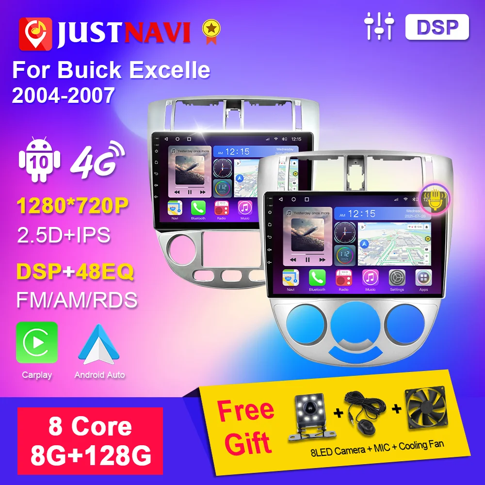 JUSTNAVI Autoradio Android 10.0 For Buick Excelle 2004-2007 Car Radio GPS Navigation Multimedia Player Stereo No DVD 2din 2 din
JUSTNAVI Autoradio Android 10.0 For Buick Excelle 2004-2007 Car Radio GPS Navigation Multimedia Player Stereo No DVD 2din 2 din
