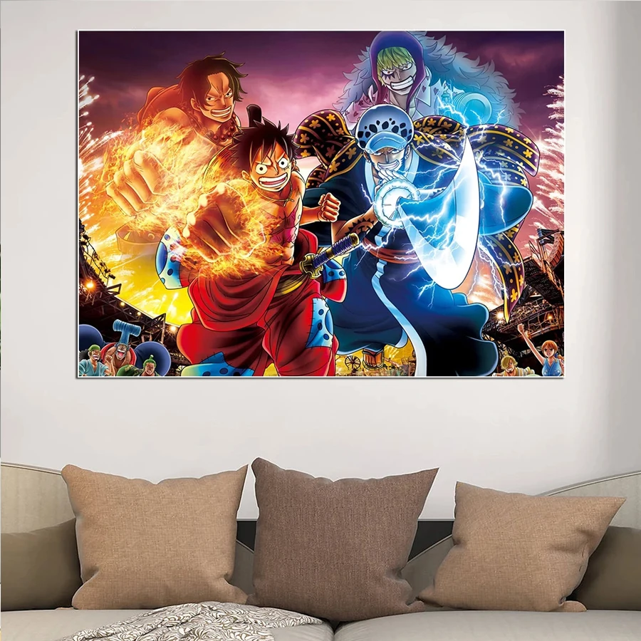 DIY 5D Diamond Art Japanese Anime One Piece Luffy Diamond Painting Embroidery Cross Stitch Kits Crystal Rhinestone Pictures
DIY 5D Diamond Art Japanese Anime One Piece Luffy Diamond Painting Embroidery Cross Stitch Kits Crystal Rhinestone Pictures