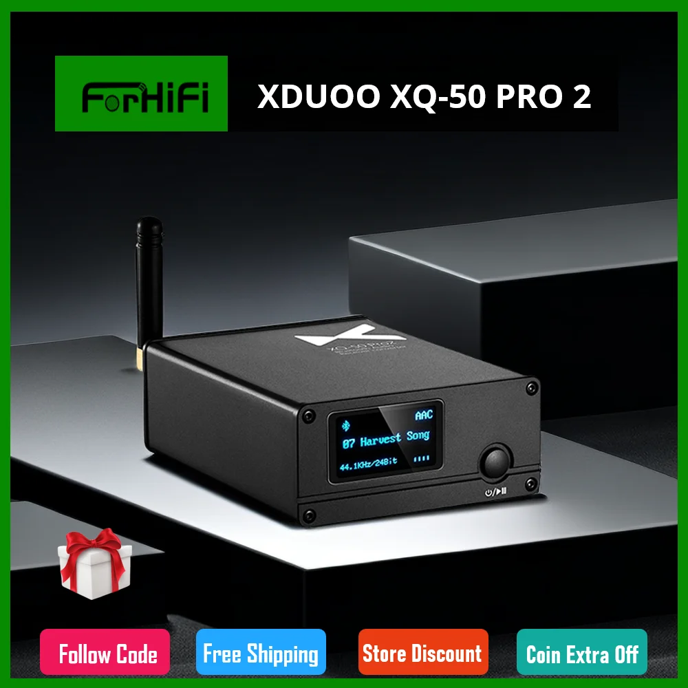 XDUOO XQ-50 PRO 2 HD Buletooth 5,1 CS8406 ES9018K2M XQ50 PRO DAC XQ50 PRO 2 приемник преобразователь декодер
XDUOO XQ-50 PRO 2 HD Buletooth 5,1 CS8406 ES9018K2M XQ50 PRO DAC XQ50 PRO 2 приемник преобразователь декодер