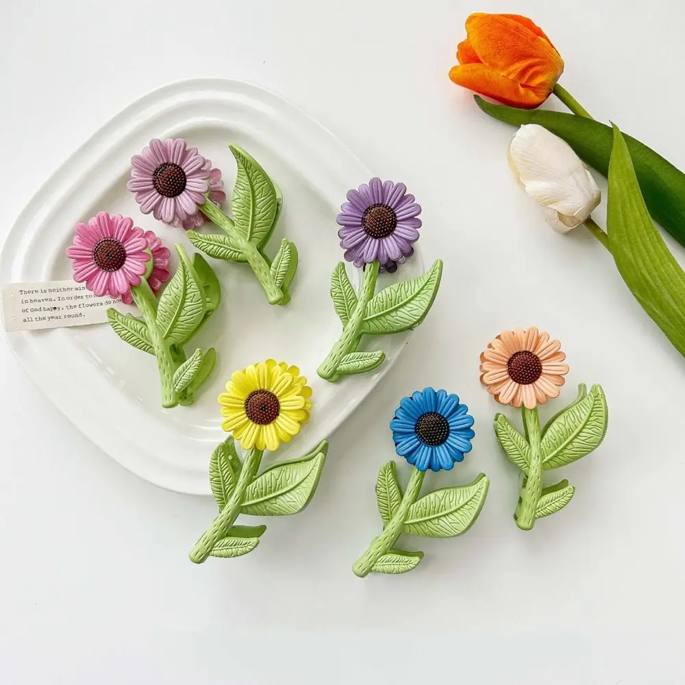 Shape Bohemian Style Pastoral Style Female Hair Accessories Flower Hair Claw Sunflower Hair Clip Korean Style Headwear
Shape Bohemian Style Pastoral Style Female Hair Accessories Flower Hair Claw Sunflower Hair Clip Korean Style Headwear