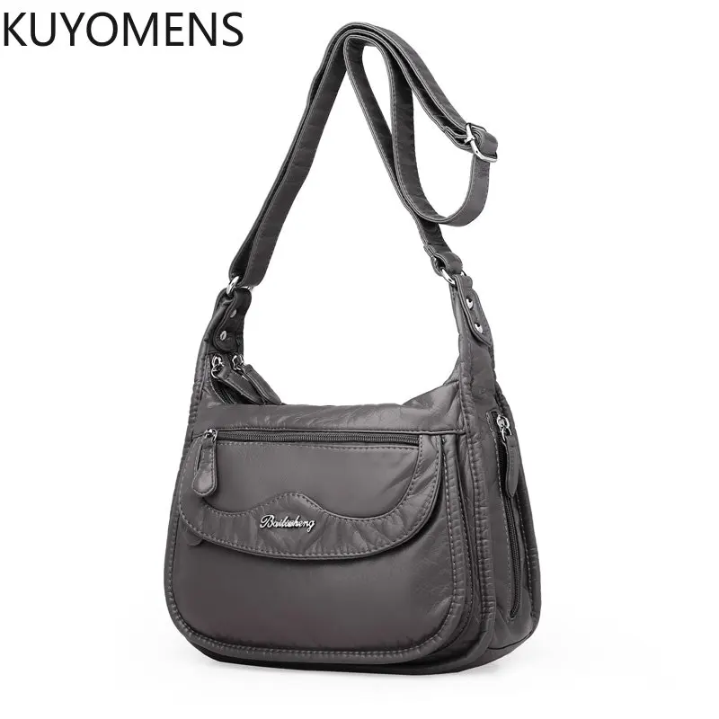 Fashion Women Shoulder Bag Pu Leather Crossbody Bag High Quality Messenger Bag Grey Female's Handbag Designer Totes Soft Purse
Fashion Women Shoulder Bag Pu Leather Crossbody Bag High Quality Messenger Bag Grey Female's Handbag Designer Totes Soft Purse