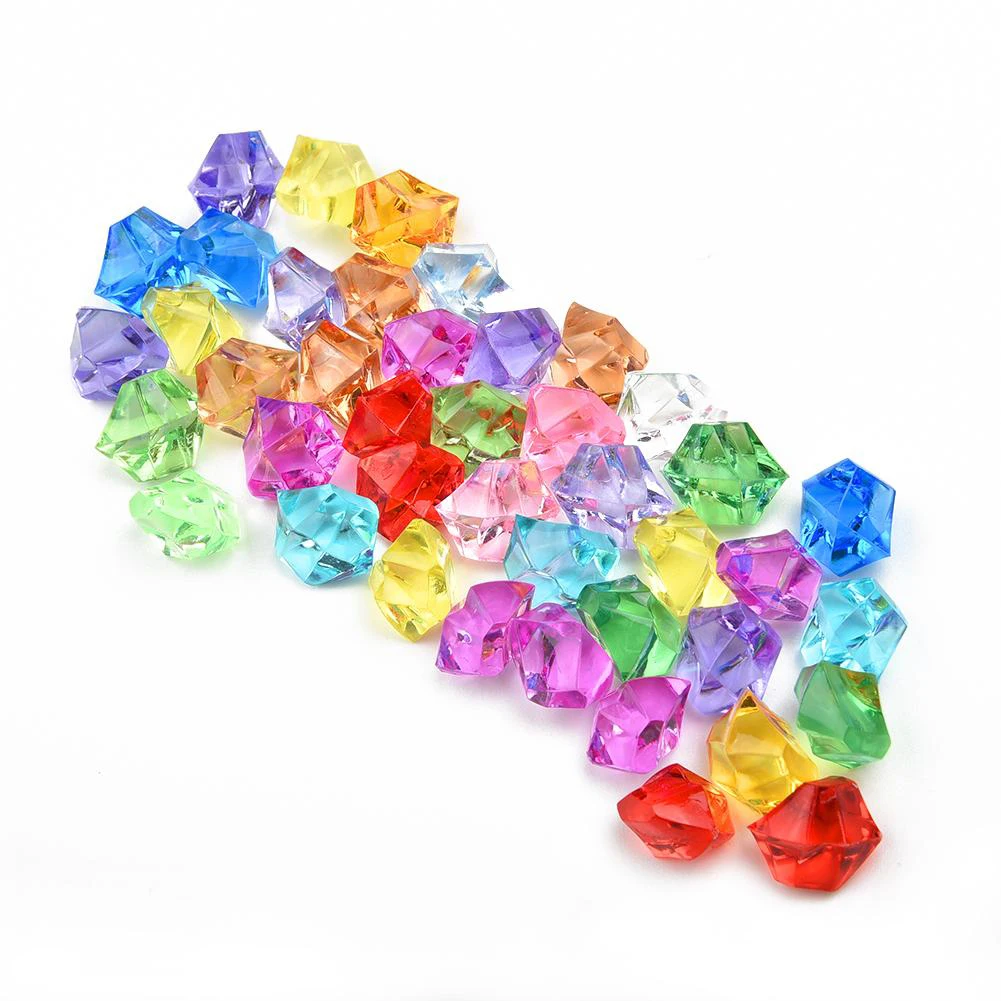 200Pcs Colorful Aquarium Acrylic Stones Crystal Ice Cubes Decor Vase Filler Pebble Fish Tank Accessories DIYJewelry Decoration
200Pcs Colorful Aquarium Acrylic Stones Crystal Ice Cubes Decor Vase Filler Pebble Fish Tank Accessories DIYJewelry Decoration