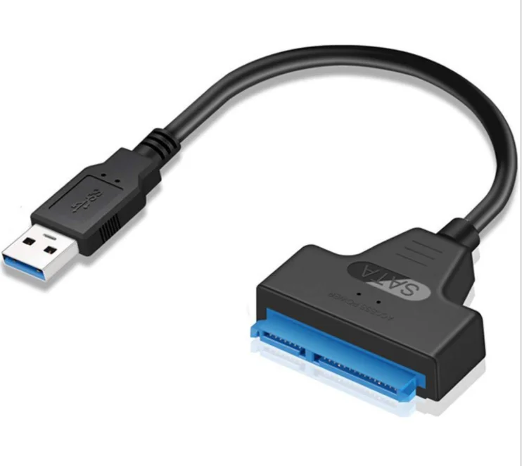 Кабель-адаптер USB 3,0 для жесткого диска SATA для жесткого диска 2,5 дюйма и твердотельного диска
Кабель-адаптер USB 3,0 для жесткого диска SATA для жесткого диска 2,5 дюйма и твердотельного диска