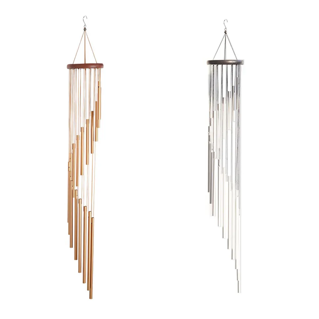 18 Tubes Aluminum Wind Chime Fashion Wall Hanging Outdoor Deep Tone Decoration Housewarming Windbell Household
18 Tubes Aluminum Wind Chime Fashion Wall Hanging Outdoor Deep Tone Decoration Housewarming Windbell Household