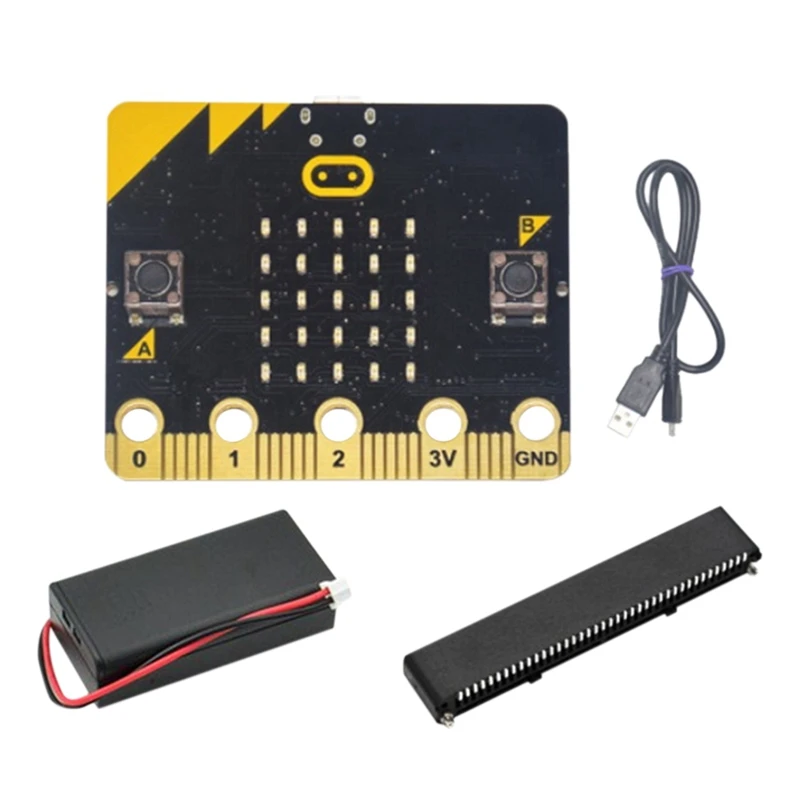 BBC Micro:Bit Go Kit With Terminal Connector Programmable Learning Development Board For DIY Projects
BBC Micro:Bit Go Kit With Terminal Connector Programmable Learning Development Board For DIY Projects