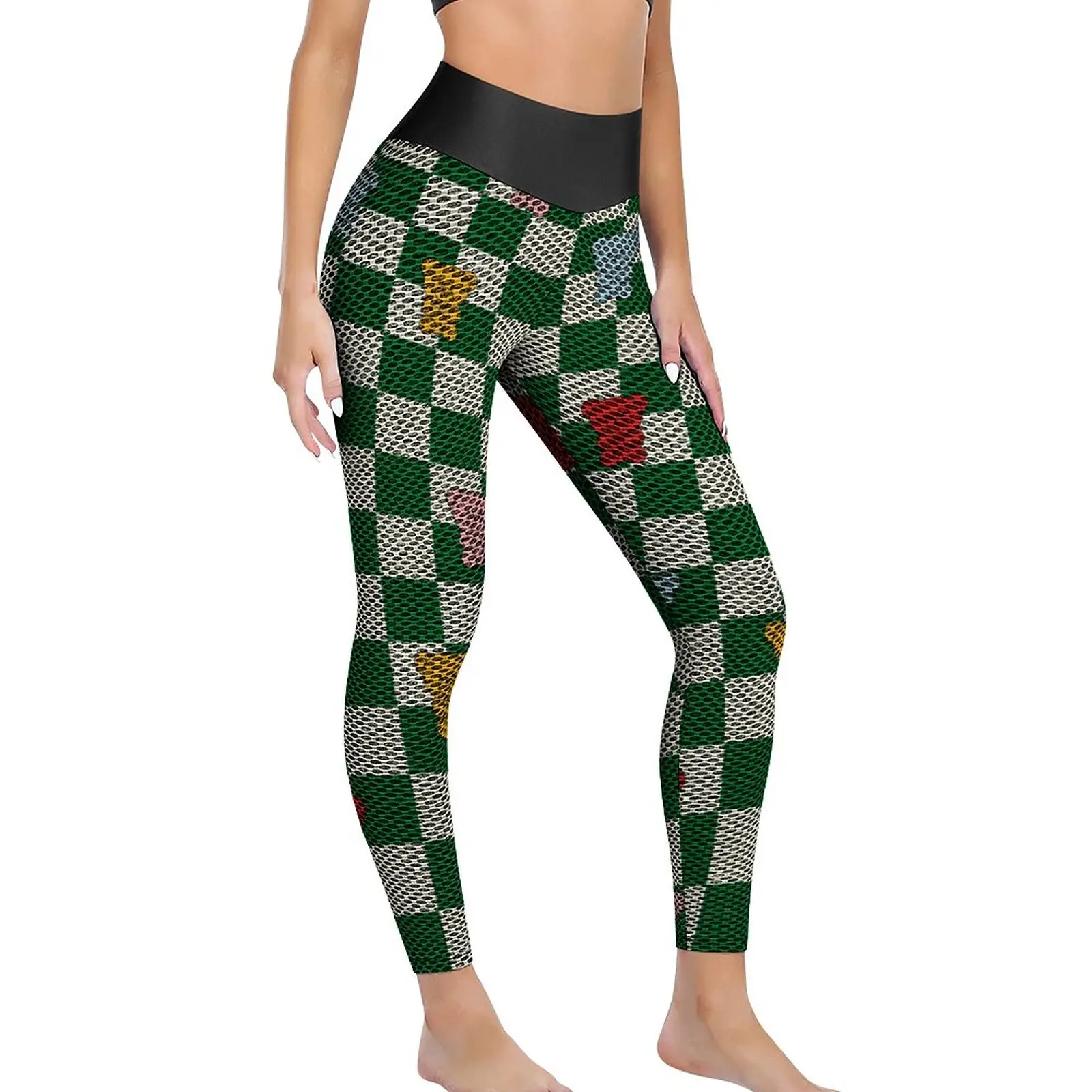 Colorful Bear Leggings Sexy White Green Checkerboard Workout Yoga Pants High Waist Seamless Sports Tights Cute Design Leggins
Colorful Bear Leggings Sexy White Green Checkerboard Workout Yoga Pants High Waist Seamless Sports Tights Cute Design Leggins