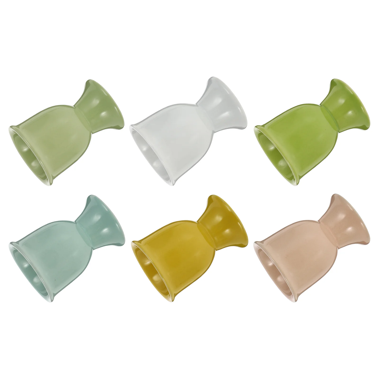 6pcs Chicken Egg Holder Egg Cup Set Egg Stand Holders Ceramic Egg Storage Egg Cup Boiled Egg Holder
6pcs Chicken Egg Holder Egg Cup Set Egg Stand Holders Ceramic Egg Storage Egg Cup Boiled Egg Holder