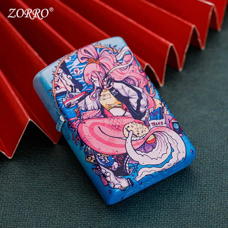 ZORRO новая керосиновая зажигалка Ретро старомодный Национальный прид Русалка цветная краска подарок на день рождения Креативные аксессуары...
ZORRO новая керосиновая зажигалка Ретро старомодный Национальный прид Русалка цветная краска подарок на день рождения Креативные аксессуары...