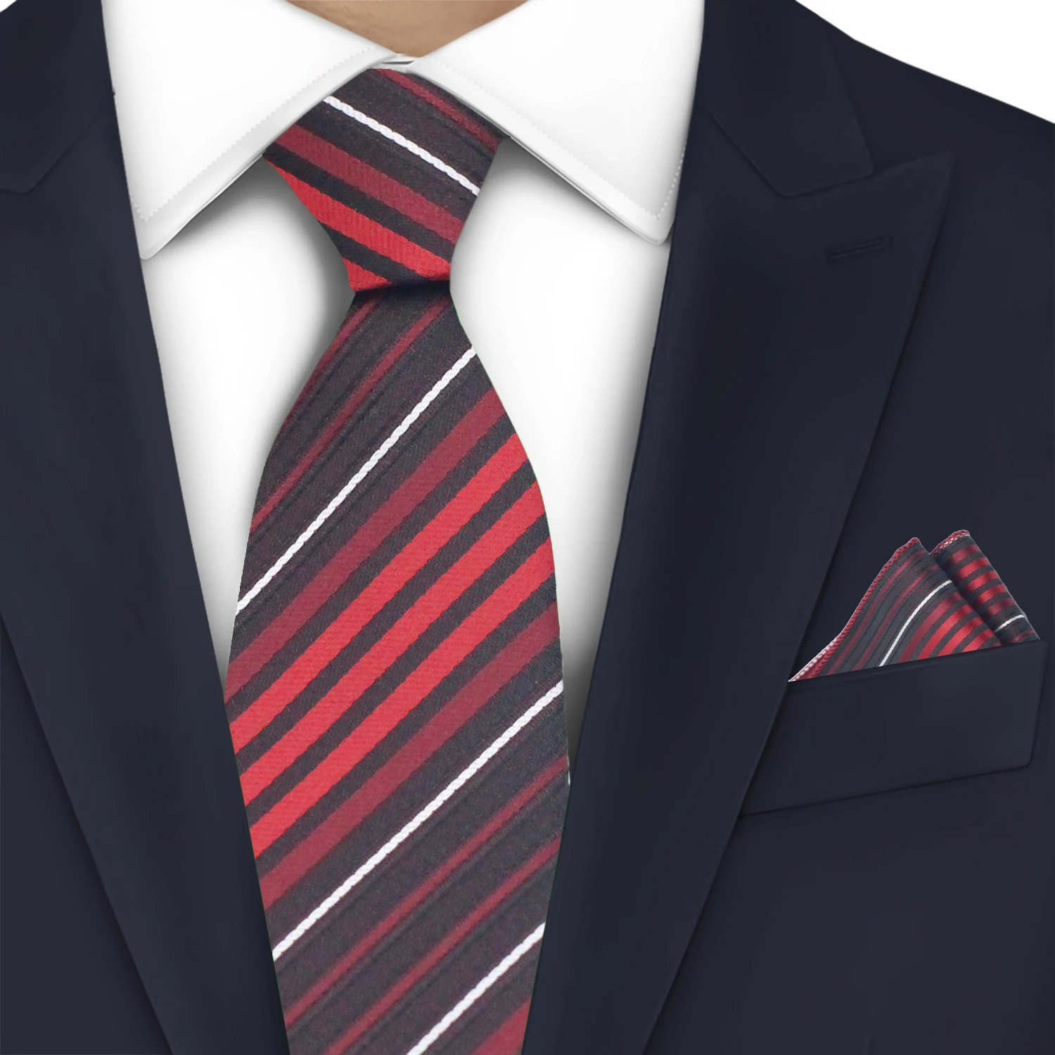 

LYL 5CM Fashion Red Twill Men's Tie Suit Wedding Gifts Accessories Necktie Slim Tie Pocket Square Set Gentleman Free Shipping