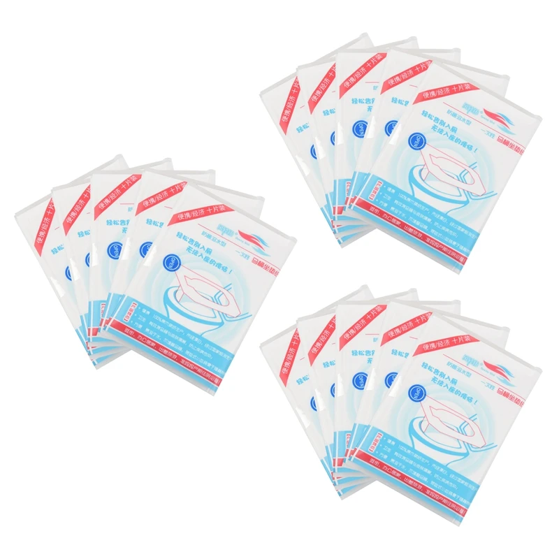 150Pcs/Pack Disposable Toilet Seat Cover Mat Waterproof Toilet Paper Pad For Travel/Camping Bathroom Accessiories
150Pcs/Pack Disposable Toilet Seat Cover Mat Waterproof Toilet Paper Pad For Travel/Camping Bathroom Accessiories