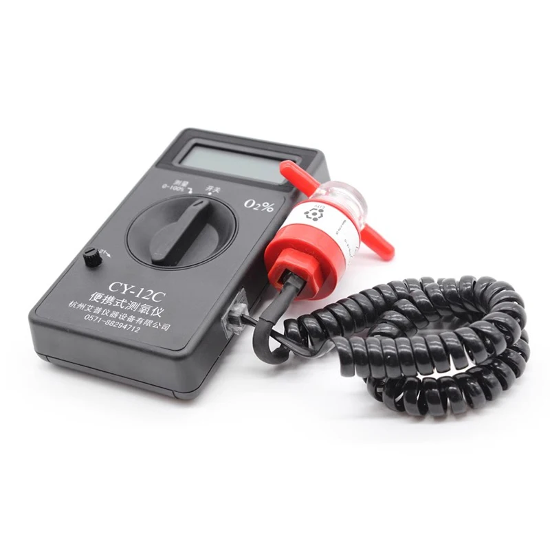 CY12C portable oxygen analyzer Oxygen detection Concentration measurement Oxygen concentrator detection Imported sensor
CY12C portable oxygen analyzer Oxygen detection Concentration measurement Oxygen concentrator detection Imported sensor