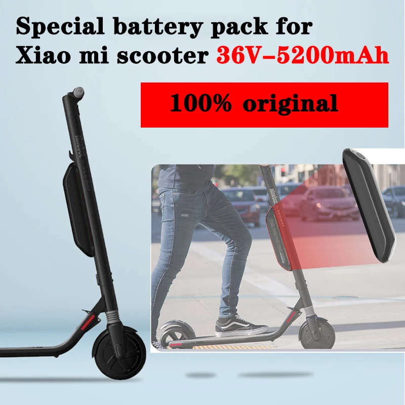 2022 Original 36V 5200mAH Battery Pack for Ninebot Segway ES1/ES2/ES3/ES4 external Battery Assembly ,Scooter Accessories
2022 Original 36V 5200mAH Battery Pack for Ninebot Segway ES1/ES2/ES3/ES4 external Battery Assembly ,Scooter Accessories